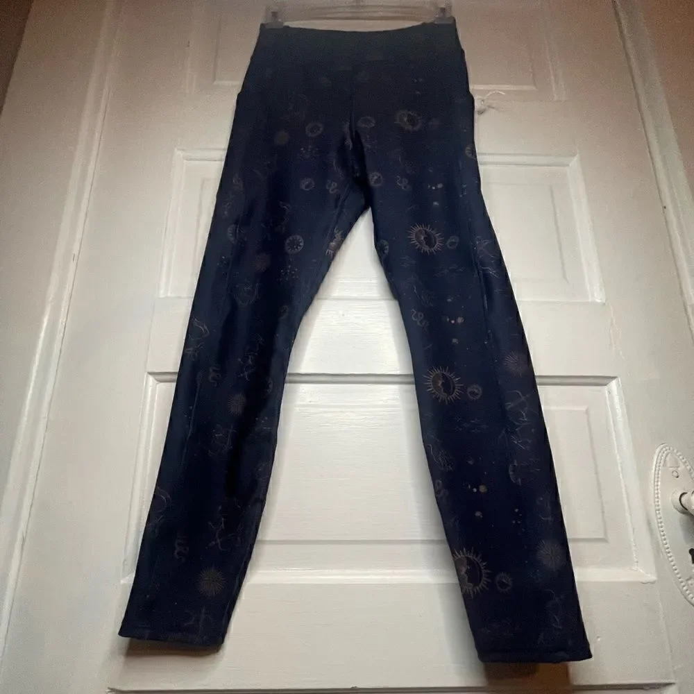 NWTs Johnny Was Calme 7/8 Celestial Leggings - Picture 3 of 11